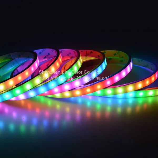 5*13mm Silicone Tube WS2815 LED Strip IC Build-in 6 Pin Coloful Flex Digital Neon Led Strip Outdoor IP65 Led Strip Light photo-4