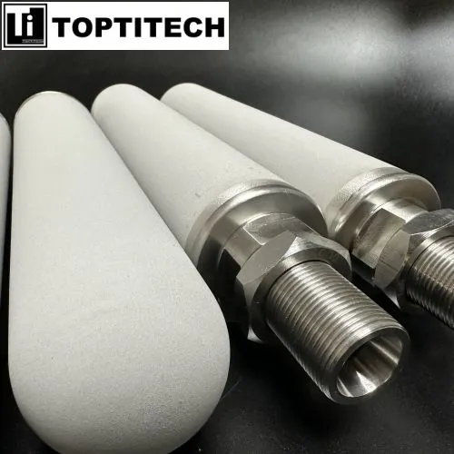 0.45um Sintered Stainless Steel Powder Porous Ozone Diffuser photo-2