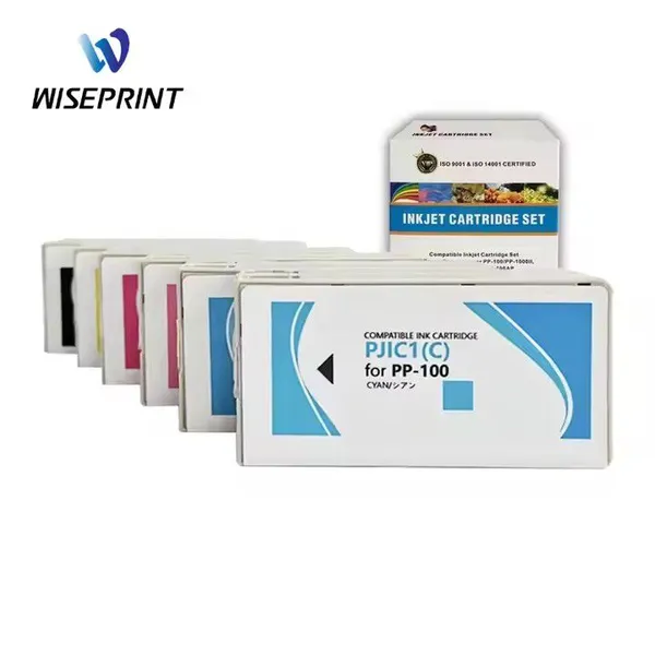 Wiseprint картридж чернил PP100 PJIC1 - PJIC6 PP100AP PP100II PP50 PP100 Заправляемая непрерывная система чернил CISS для epson pp 100