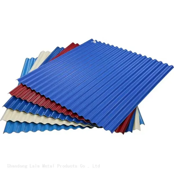 Color Corrugated Metal Steel Sheet Ppgi Corrugated Steel Sheet Calamina Galvanized Toles Pour Toitures photo-4
