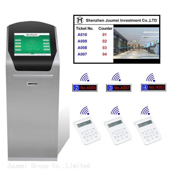 Table Ticket Dispenser System Kiosk With Ticket Printer Wireless Queue Paging System photo-2
