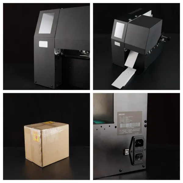 Thermal Transfer & Direct Thermal Industrial Printer Features Serial, USB and Ethernet Connectivity Single Tag Printer