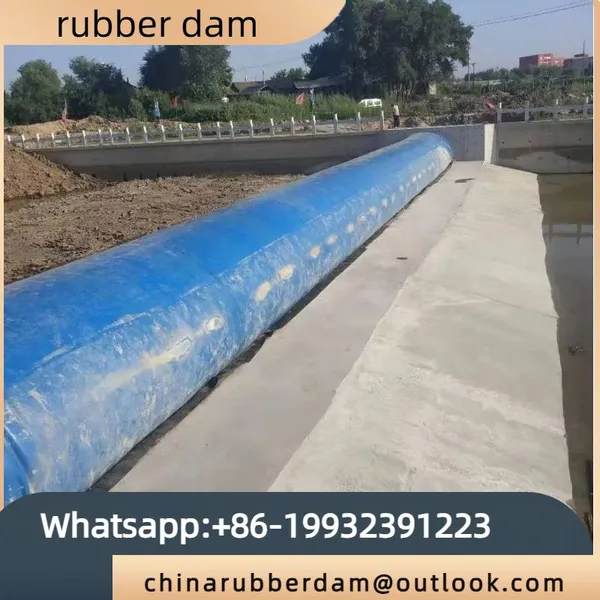 Landscape Dam Small Reservoir Barrage Rubber Dam Gas Shield Dam Production Plant Hebei photo-4