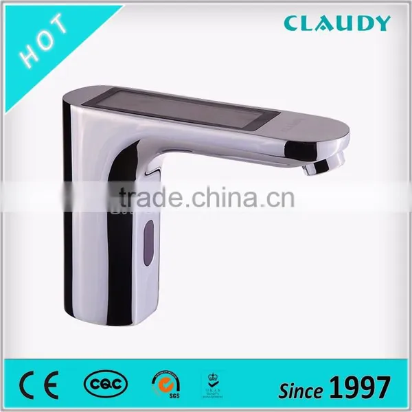 Solar Power Long Lifetime Single Hole CUPC Automatic Sensor Faucet in Canada
