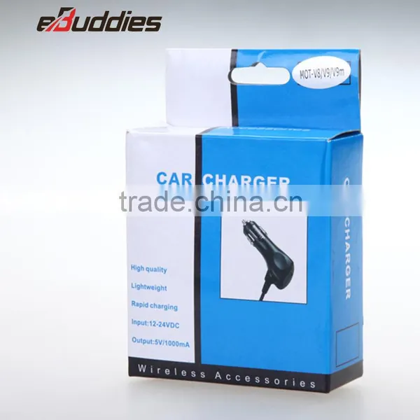 5V 1A Car Charger With Cable LED Light Cable Electric Universal Car Charger Adapter photo-6