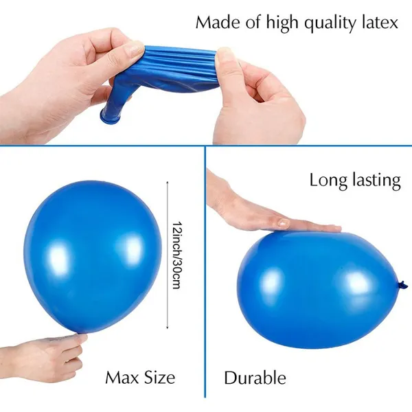 Factory Assorted Colors Multicolored Party Wedding Manufacturers Pearl Helium Latex 12 Inch Balloons photo-3