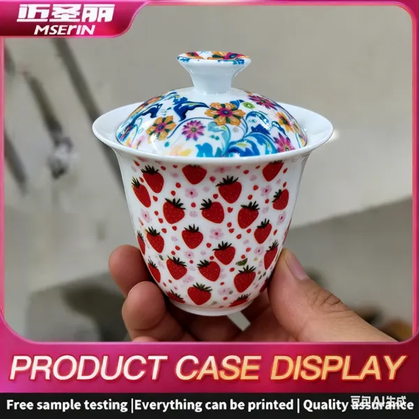 Acrylic UV-Printed Jadeite Jade Cup photo-2