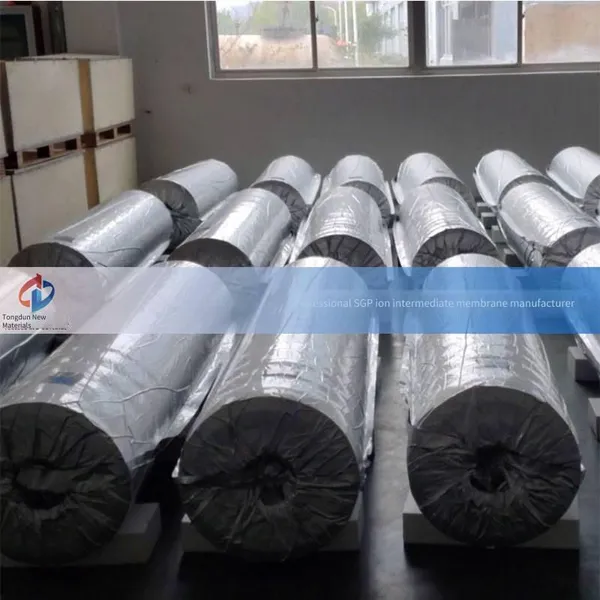 Sgp Film Processing Technology, Zhejiang Tongdun Super Large Panel Sgp Ionic Interlayer Film for Glass Laminated Film photo-3