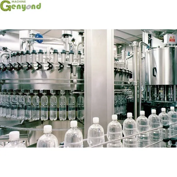 Automatic Pet Bottle Natural Drinking Water Bottling Line Mineral Pure Complete Plant Soft Drinks Water photo-2