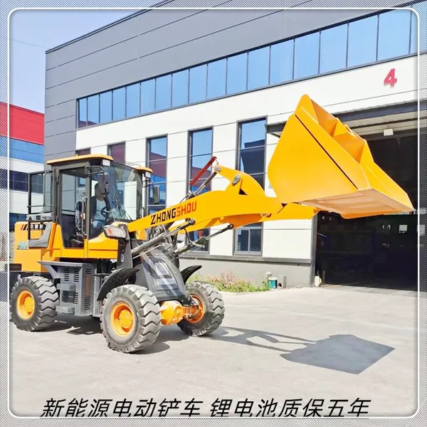 New energy electric loader equipped with lithium battery 20-model electric loader for export