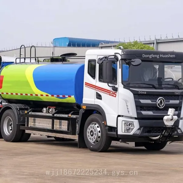 Dongfeng Huashen Dv5 12-cubic-meter Pure Electric Sprinkler Truck, 12-ton New Energy Cleaning Vehicle
