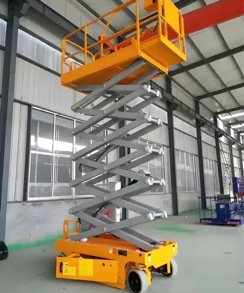 Electric Easy to Operate 25%climbing Capacity 6m 8m Safety Protection Device Scissor Lift for Factory Maintenance photo-2