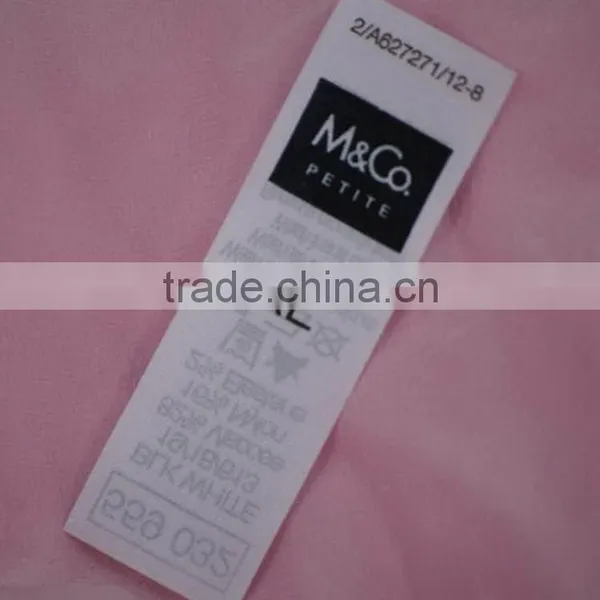 Cost Price Economic Cloth Printed Label for Garments photo-5