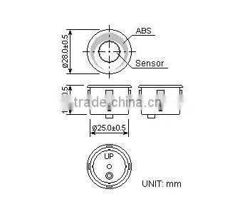 High Quality Parking Ultrasonic Sensor NU40D25TR-1 photo-2