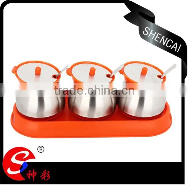 18/8 Stainless Steel Mini Color Spice Container Spice Sets photo-3