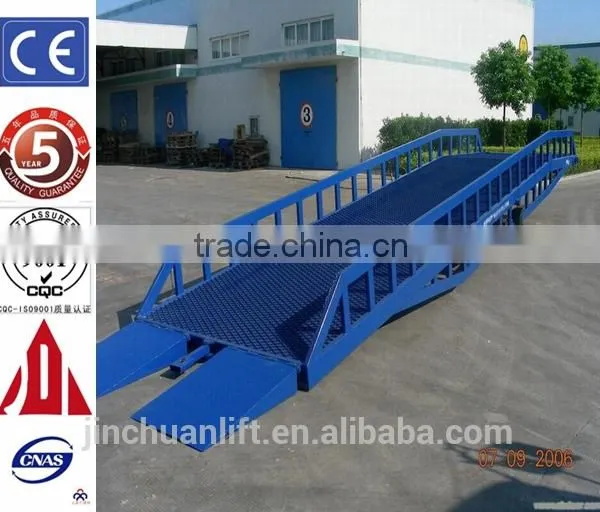 4 Ton Mobile Adjustable Loading Dock Ramp on Sale DCQY-4 photo-6