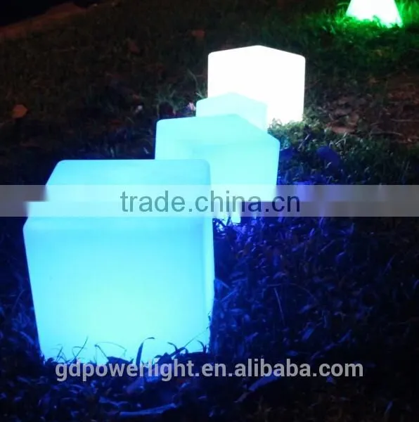 LED Light Decotative Cube With Remote Control YXF1010C photo-5