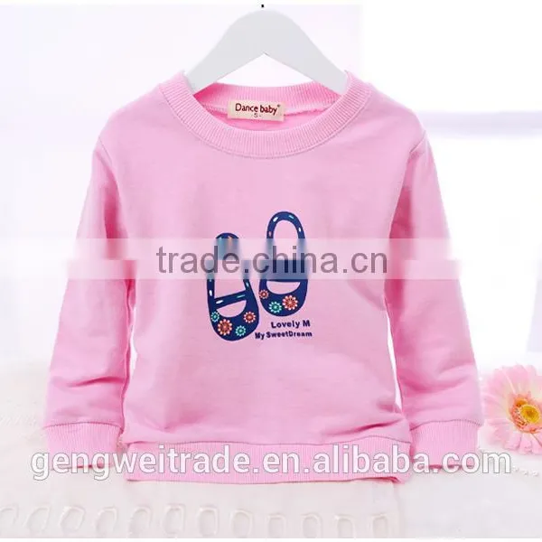 2015 Infant Toddler Clothing Kids T-shirt Cute Pattern Printing Long Sleeve Girls Outfit Tops Tshirts photo-4