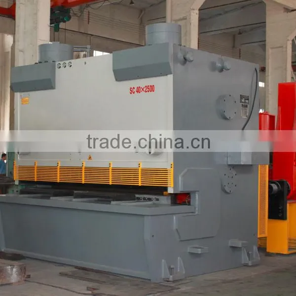 Hydraulic Shearing Machine for Metal Door and Frames Manufacturing QC11Y 40x2000 photo-5