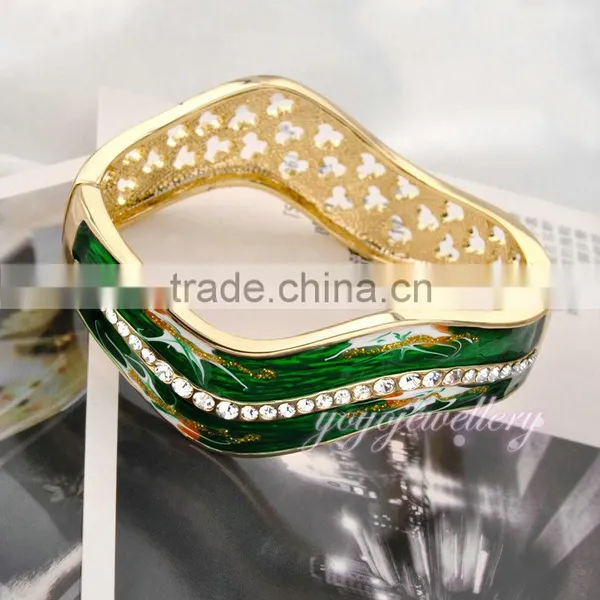 Latest Vogue Design Copper Fashion Resin Bangle photo-3