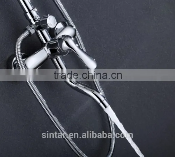 Hot Sale Wall Mounted Bathroom Bath Rain Shower Set Supplier's Choice photo-2