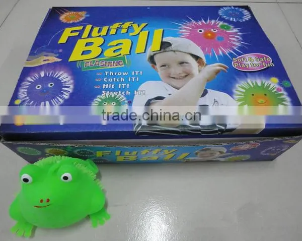 Soft Luminous Frog Toy,light Emitting Inflatable Ball,sports Toys for Baby photo-4