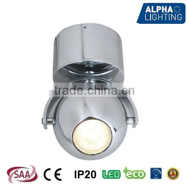 10W Dimmable Adjustable COB LED Surface Mounted LED Ceiling Light With HEP Driver