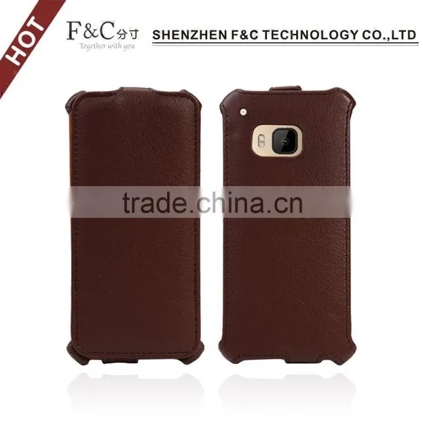 Original Mobile Phone Flip Cover Leather Case for HTC One M9 photo-6
