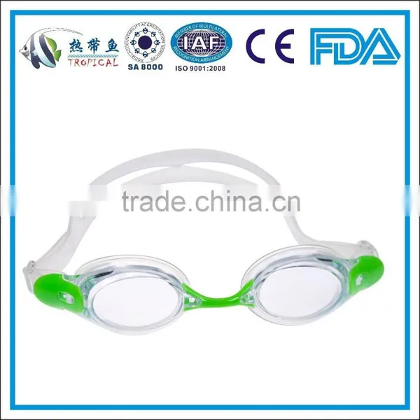 Custom Competition Swimming Goggles in Blue Lens , Triathlon Swimming Goggles , Waterproof Swimming Goggles photo-3