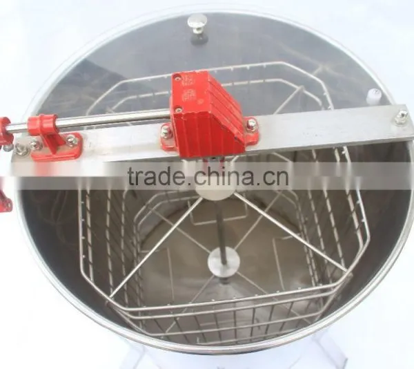 Hot Sale 4 Frame Manual Stainless Steel Honey Extractor Beekeeping Equipments 2 3 4 6 8 12 24 Frame Honey Extractor photo-2