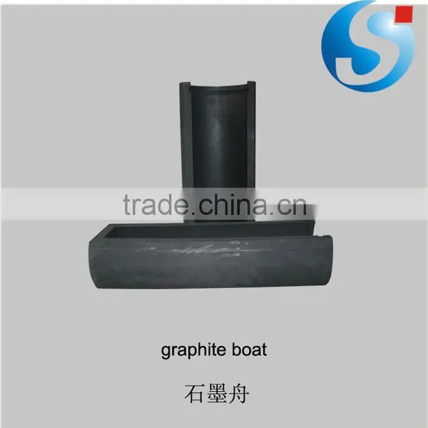 High Pure Metallurgy Graphite Boat High Strength Graphite Boat photo-2