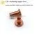 High Quality Brass Mushroom Head Solid Rivets photo-2