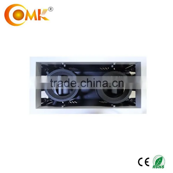 Two Head MR16/GU5.3/GU10 LED Grille Light Aluminum Alloy Housing photo-3