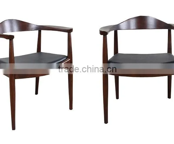 Solid Wooden Dining Armrest Chairs