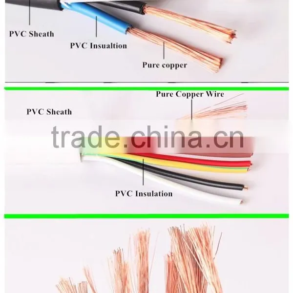 Electrial Cable High Flexible Flat Cable RVVB/RVV Supplier's Choice photo-4
