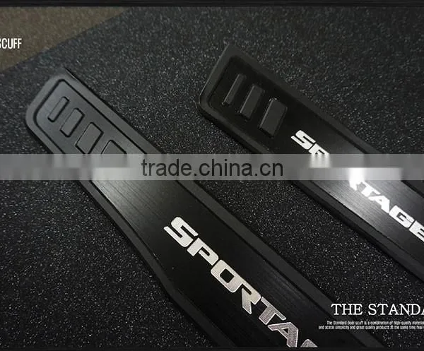 [DXSOAUTO] KIA Sportage R - The Standard AL Door Sill Scuff Plates Set(no.6272) photo-5