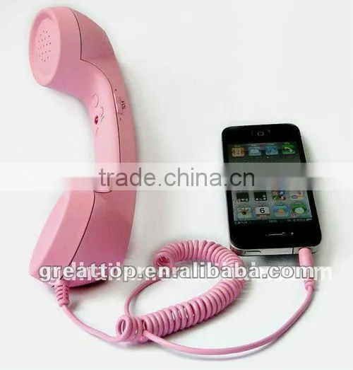 Retro Wireless Bluetooth Mobile Handset With Function Key