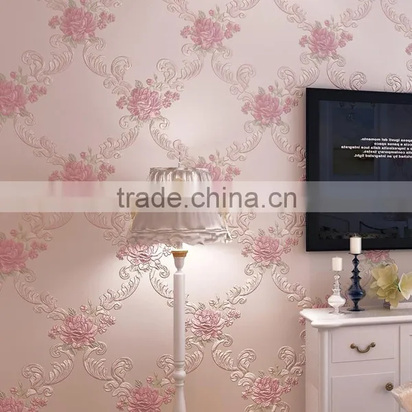 High Quality Home Decoration Wallpaper Rolls Size photo-2