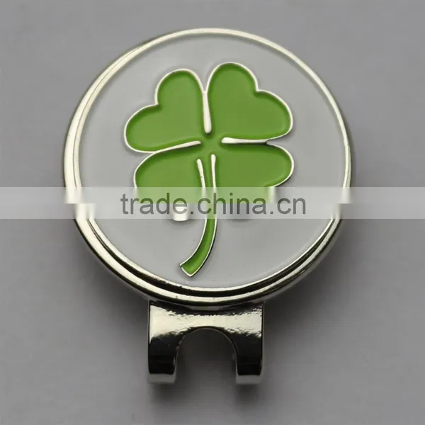 Unique New Design Souvenir Enamel Magnetic Golf Ball Marker Hat Clip