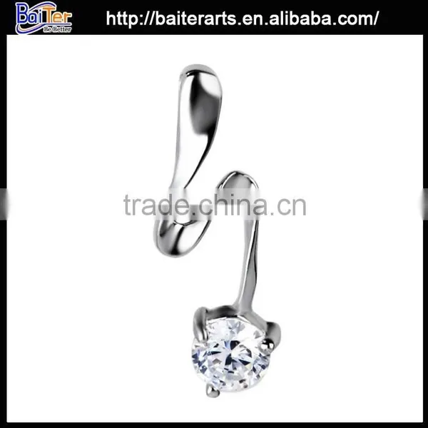 Custom Wholesale Jewelry 925 Sterling Silver Crystal Ball Pendants photo-3