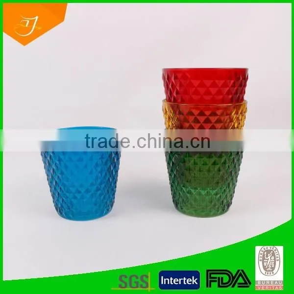 14Oz Machine Press Cheap Drinking Glass Cup Without Handle photo-2