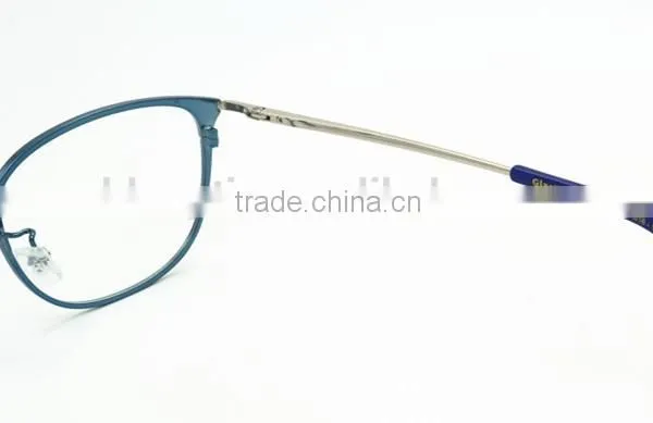 Lady Real Titanium Metal Full Frame Spectacles Optical With OEM Logo photo-5