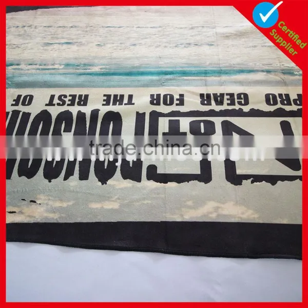 Promotion Discharge Printing Plain Dyed Towels Wholesale photo-5