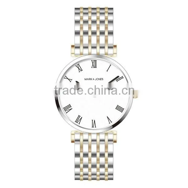 2016 Japanese Movt 3ATM Waterproof Clean Stainless Steel Watch Band