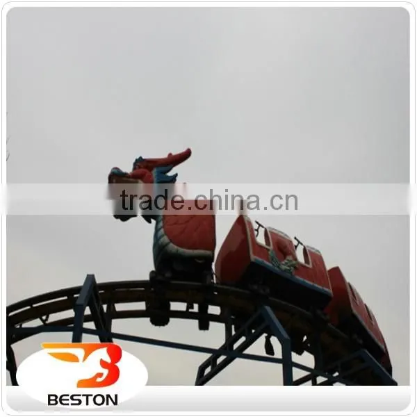 Playground Family Rides Roller Coaster Electric Mini Sliding Dragon for Sale photo-6