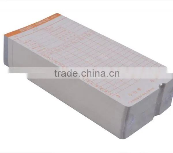 English/Portuguese Time Card/paper Card/attendance Card photo-6