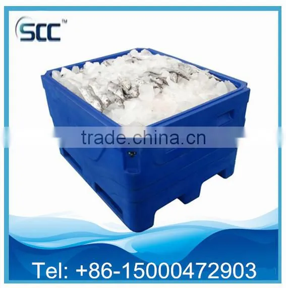 Chilly Fish Boxes, Fish Cooler Storage Boxes 1000ltr by Rotomolding Design photo-3