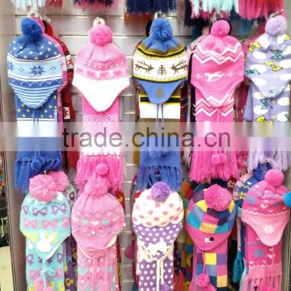 2016 Baby Waterproof Windproof Knitted Hats