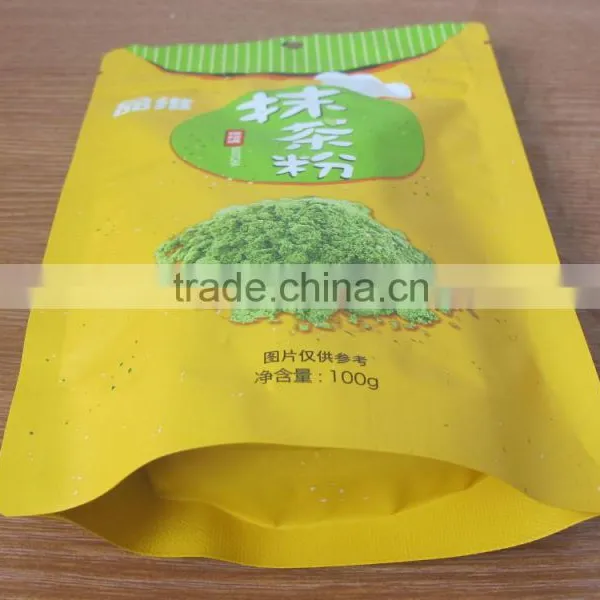 2015 High Quality Aluminum Foil Vacuum Seal Green Tea Bag photo-2