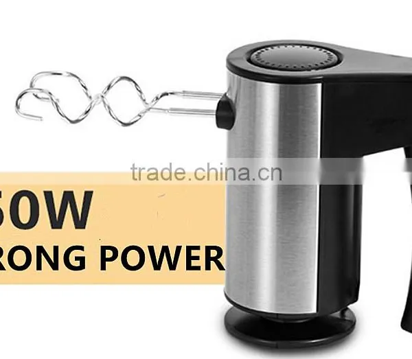 Brushed Stainless Steel Flour Dough Mixer, Hand Blender, Food Mixer, Food Processor, Cake Mixer Dough Mixer photo-5